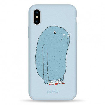Чохол Pump Tender Touch Case for iPhone X/XS Blue Monster #