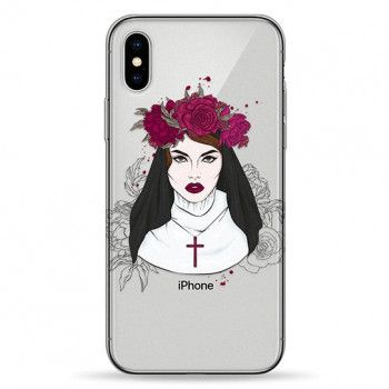 Чохол Pump Transparency Case for iPhone X/XS Flowers Religion #