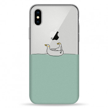 Чохол Pump Transparency Case for iPhone X/XS Gusi Sweeming #