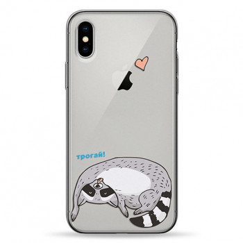 Чехол Pump Transparency Case for iPhone X/XS Touch Me #