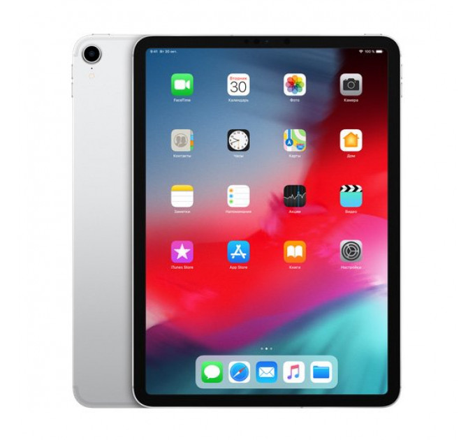 Планшет Apple iPad Pro 11" 1TB Wi-Fi + 4G Silver (Серебристый) 2018