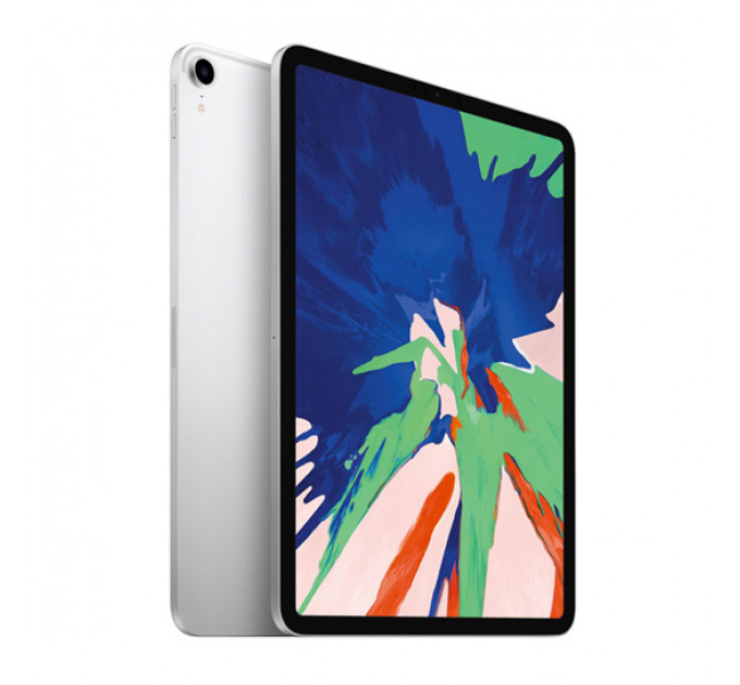 Планшет Apple iPad Pro 11" 64Gb Wi-Fi + 4G Silver (Серебристый) 2018