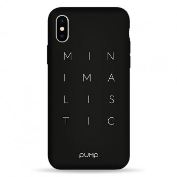 Чохол Pump Silicone Minimalistic Case for iPhone X/XS Minimalistic #