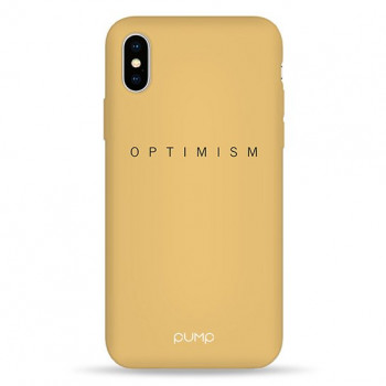 Чехол Pump Silicone Minimalistic Case for iPhone X/XS Optimism #