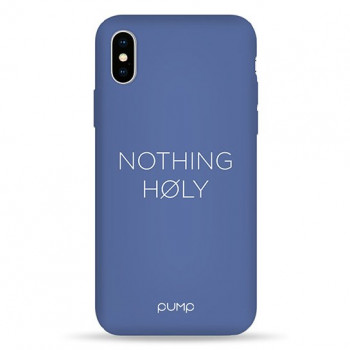 Чехол Pump Silicone Minimalistic Case for iPhone X/XS Nothing Holy #