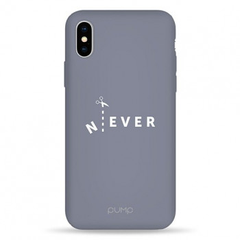 Чохол Pump Silicone Minimalistic Case for iPhone X/XS N-EVER #