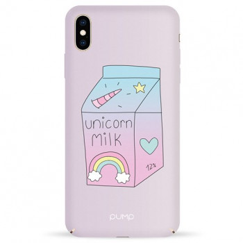 Чехол Pump Tender Touch Case for iPhone XS Max Unicorn`s Milk 12% #