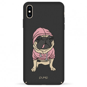 Чехол Pump Tender Touch Case for iPhone XS Max Mops #