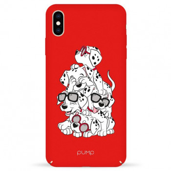 Чехол Pump Tender Touch Case for iPhone XS Max Dalmatians #