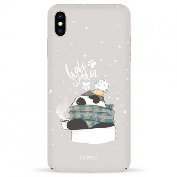Чехол Pump Tender Touch Case for iPhone XS Max Snow Panda #