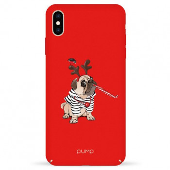 Чехол Pump Tender Touch Case for iPhone XS Max Christmas Dog #