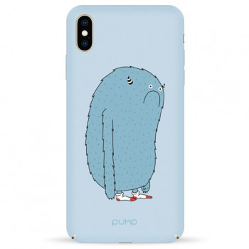 Чохол Pump Tender Touch Case for iPhone XS Max Blue Monster #