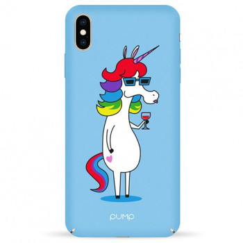 Чехол Pump Tender Touch Case for iPhone XS Max Unicorn Clubber #