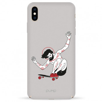 Чехол Pump Tender Touch Case for iPhone XS Max Skating Hipster #
