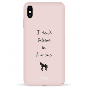 Чехол Pump Tender Touch Case for iPhone XS Max Don’t Believe In Humans #