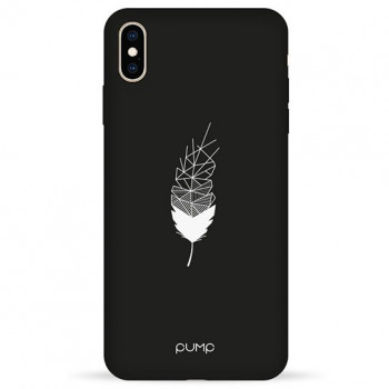 Чехол Pump Silicone Minimalistic Case for iPhone XS Max Feather #