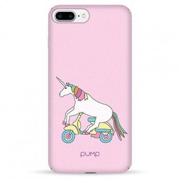 Чехол Pump Tender Touch Case for iPhone 8 Plus/7 Plus Unicorn Biker #