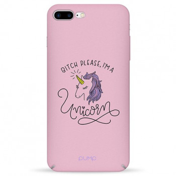 Чохол Pump Tender Touch Case for iPhone 8 Plus/7 Plus Unicorns Girl #