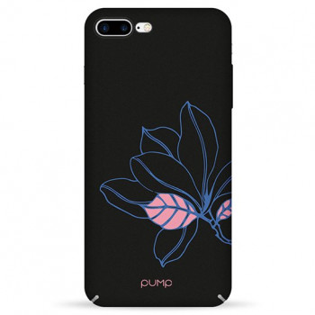 Чехол Pump Tender Touch Case for iPhone 8 Plus/7 Plus Black Flower #