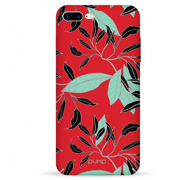 Чехол Pump Tender Touch Case for iPhone 8 Plus/7 Plus Floral Red #