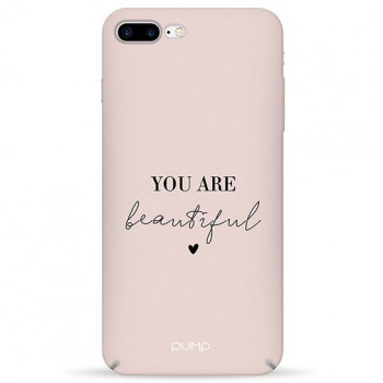 Чехол Pump Tender Touch Case for iPhone 8 Plus/7 Plus You Are Beautiful #