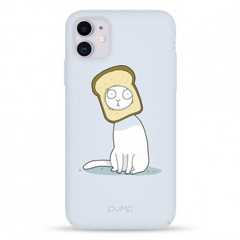 Чехол Pump Tender Touch Case for iPhone 11 Cat in the Bread #