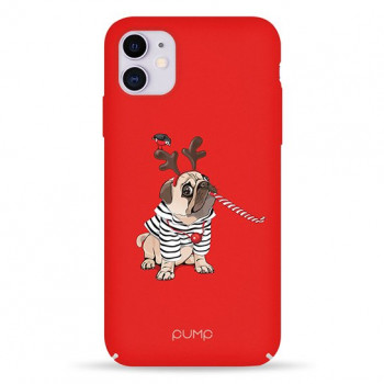 Чехол Pump Tender Touch Case for iPhone 11 Christmas Dog #