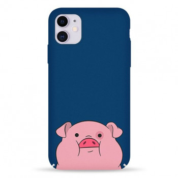 Чехол Pump Tender Touch Case for iPhone 11 Pig Head #