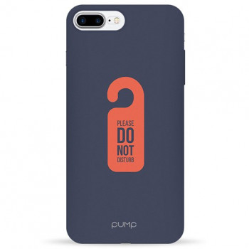 Чехол Pump Silicone Minimalistic Case for iPhone 8 Plus/7 Plus Do Not Disturb #