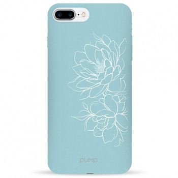 Чехол Pump Silicone Minimalistic Case for iPhone 8 Plus/7 Plus Floral #