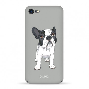 Чехол Pump Tender Touch Case for iPhone 8/7 Bulldog on Gray #
