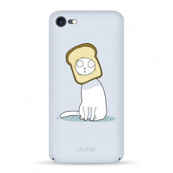 Чехол Pump Tender Touch Case for iPhone 8/7 Cat in the Bread #