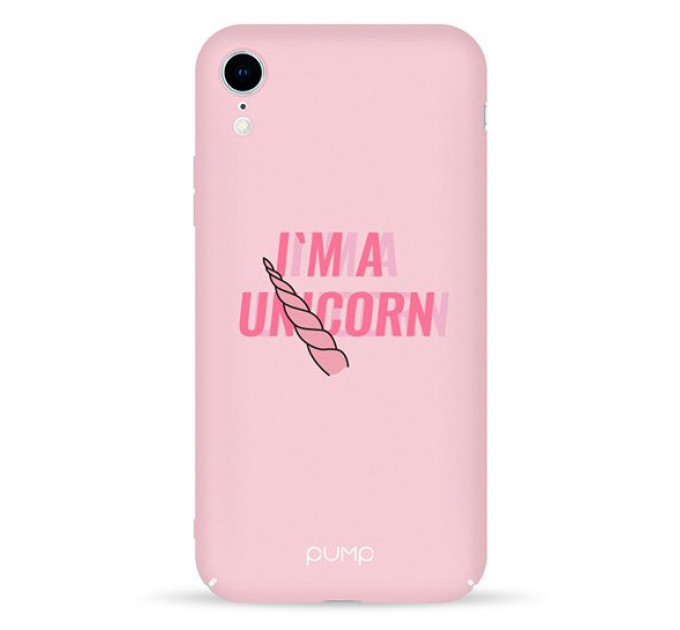 Чохол Pump Tender Touch Case for iPhone XR I am Unicorn #