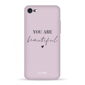 Чохол Pump Silicone Minimalistic Case for iPhone 8/7 You Are Beautifull #