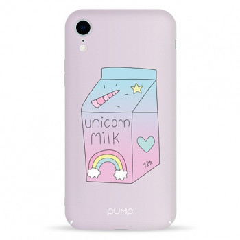 Чехол Pump Tender Touch Case for iPhone XR Unicorn`s Milk 12% #