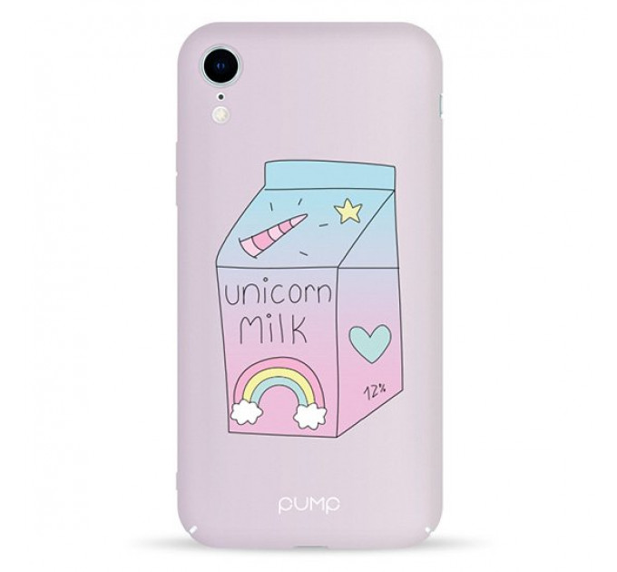 Чохол Pump Tender Touch Case for iPhone XR Unicorn`s Milk 12% #