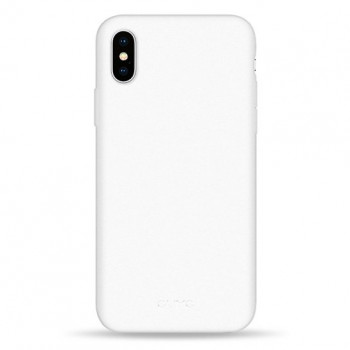 Чехол Pump Silicone Case for iPhone X/XS White #