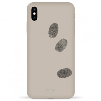 Чехол Pump Silicone Minimalistic Case for iPhone XS Max Fingerprints #