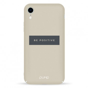 Чохол Pump Tender Touch Case for iPhone XR Be Positive #