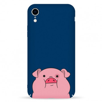 Чохол Pump Tender Touch Case for iPhone XR Pig Head #
