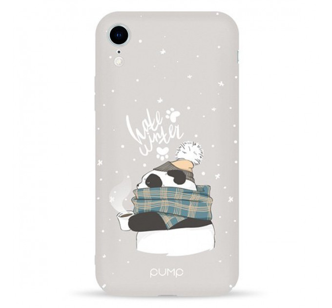 Чехол Pump Tender Touch Case for iPhone XR Snow Panda #