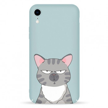 Чохол Pump Tender Touch Case for iPhone XR Cat Think #
