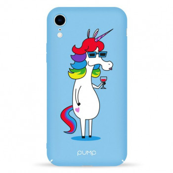 Чехол Pump Tender Touch Case for iPhone XR Unicorn Clubber #