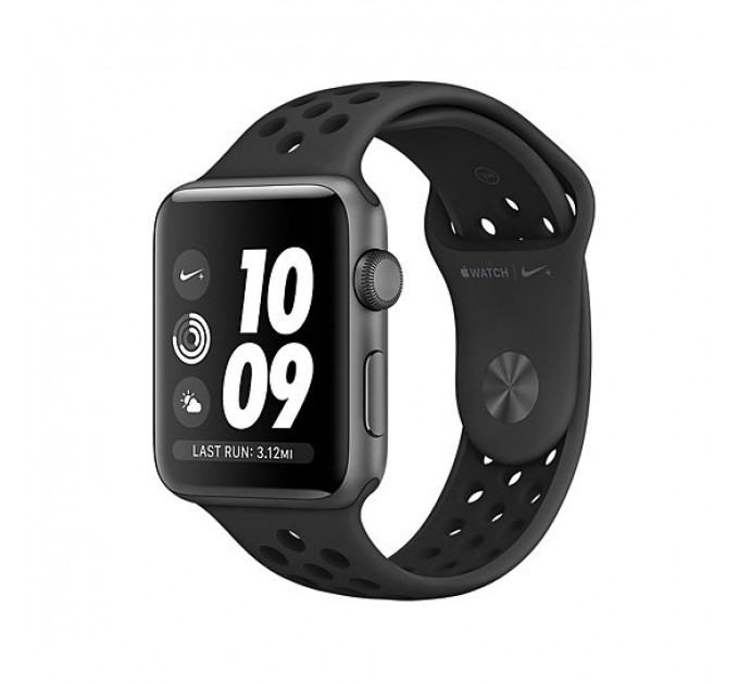 Смарт Годинник Apple Watch Series 3 Nike+ 38mm Space Gray Aluminum Case with Anthracite/Black Nike Band