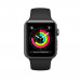 Смарт Годинник Apple Watch Series 3 42mm Space Gray (Темно-сірий) Aluminum Case with Black Sport Band