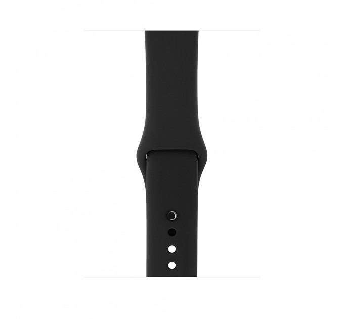Смарт Часы Apple Watch Series 3 42mm Space Gray (Темно-серый) Aluminum Case with Black Sport Band