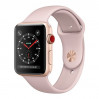Смарт Годинник Apple Watch Series 3 + LTE 42mm Gold Aluminum Case with Pink Sand Sport Band