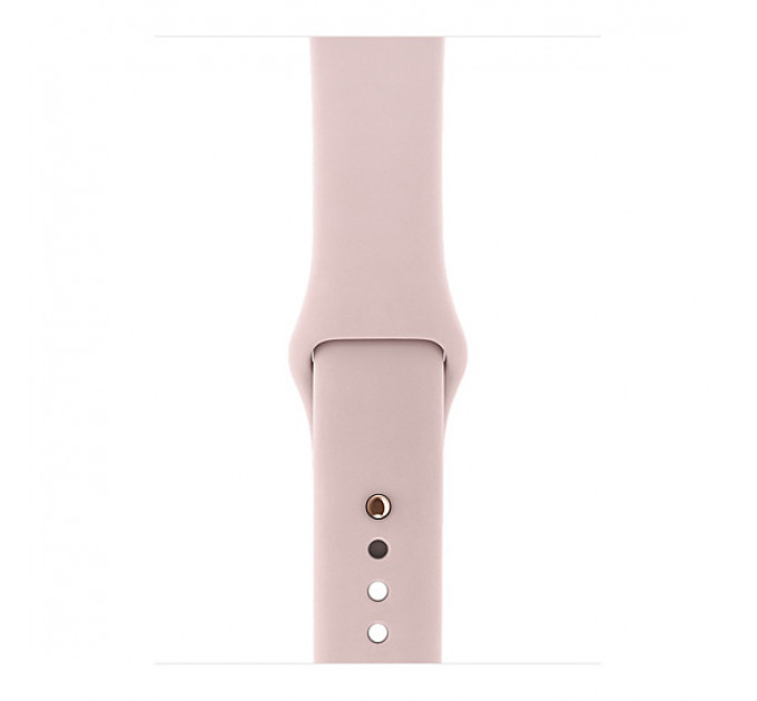Смарт Годинник Apple Watch Series 3 + LTE 42mm Gold Aluminum Case with Pink Sand Sport Band