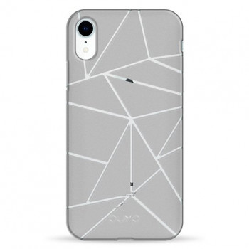 Чехол Pump Transparency Case for iPhone XR Gray/Clear #