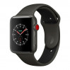 Смарт Часы Apple Watch Series 3 Edition + LTE 42mm Gray Ceramic Case with Gray/Black Sport